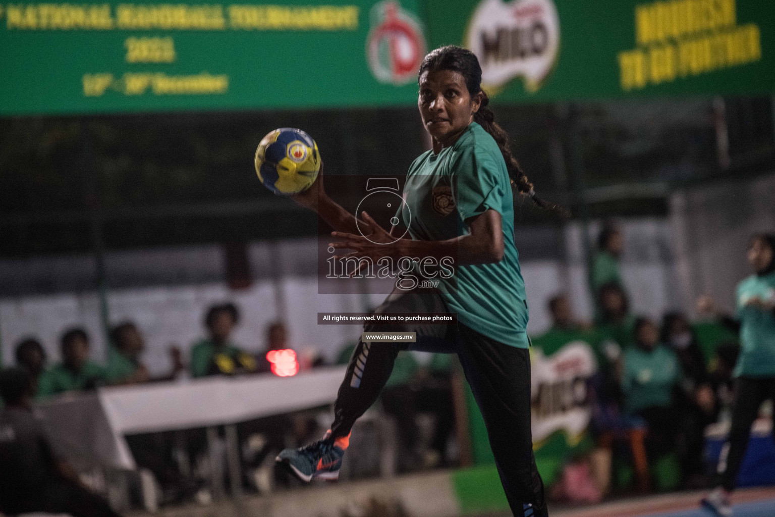 Milo 8th National Handball Tournament Day3, 17th December 2021, at Handball Ground, Male', Maldives. Photos by Nausham Waheed