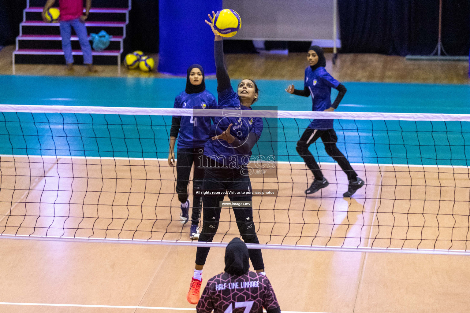 Volleyball Association Cup 2022-Women's Division-Match Day 4 was held in Male', Maldives on Friday, 27th May 2022 at Social Center Indoor Hall. Photos By: Ismail Thoriq/images.mv