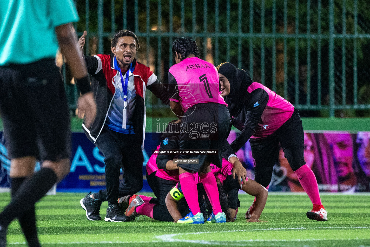 Final of MFA Futsal Tournament 2023 on 10th April 2023 held in Hulhumale'. Photos: Nausham waheed /images.mv