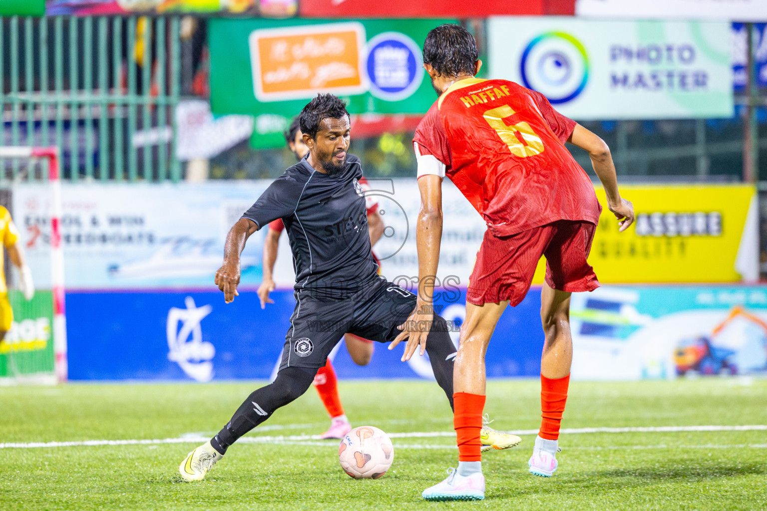 Maldivian vs STELCO in the Quarter Finals of Club Maldives Cup 2025 was held in Rehendhi Futsal Ground, Hulhumale', Maldives on Friday, 17th October 2025. Photos: Ismail Thoriq / images.mv