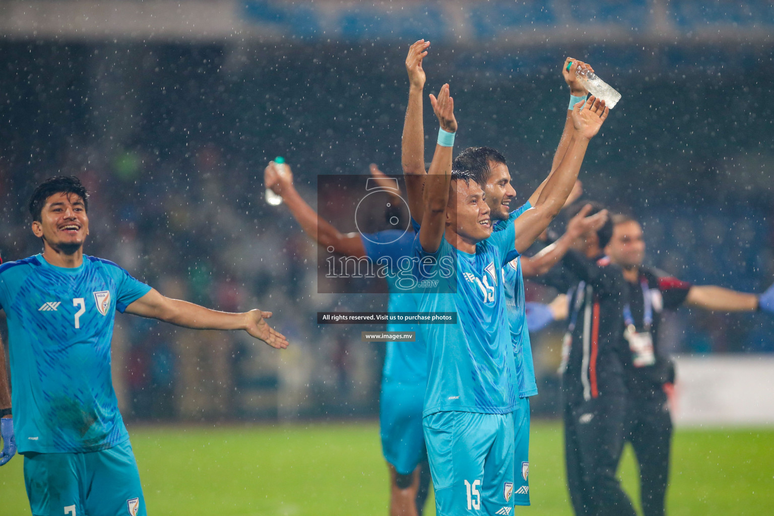 India vs Pakistan in the opening match of SAFF Championship 2023 held in Sree Kanteerava Stadium, Bengaluru, India, on Wednesday, 21st June 2023. Photos: Nausham Waheed / images.mv