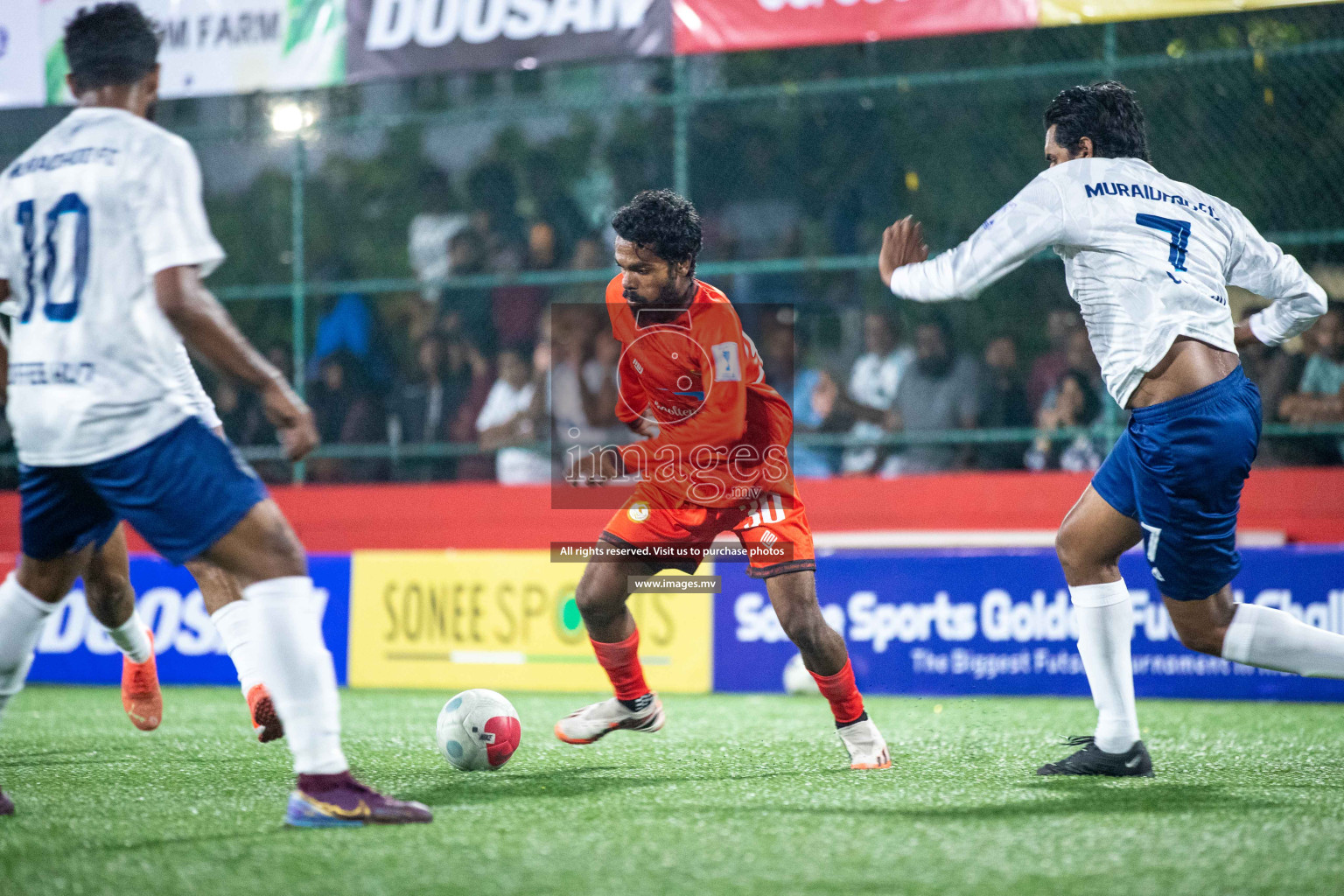 HA. Muraidhoo vs HA.Filladhoo in Golden Futsal Challenge 2023 on 05 February 2023 in Hulhumale, Male, Maldives