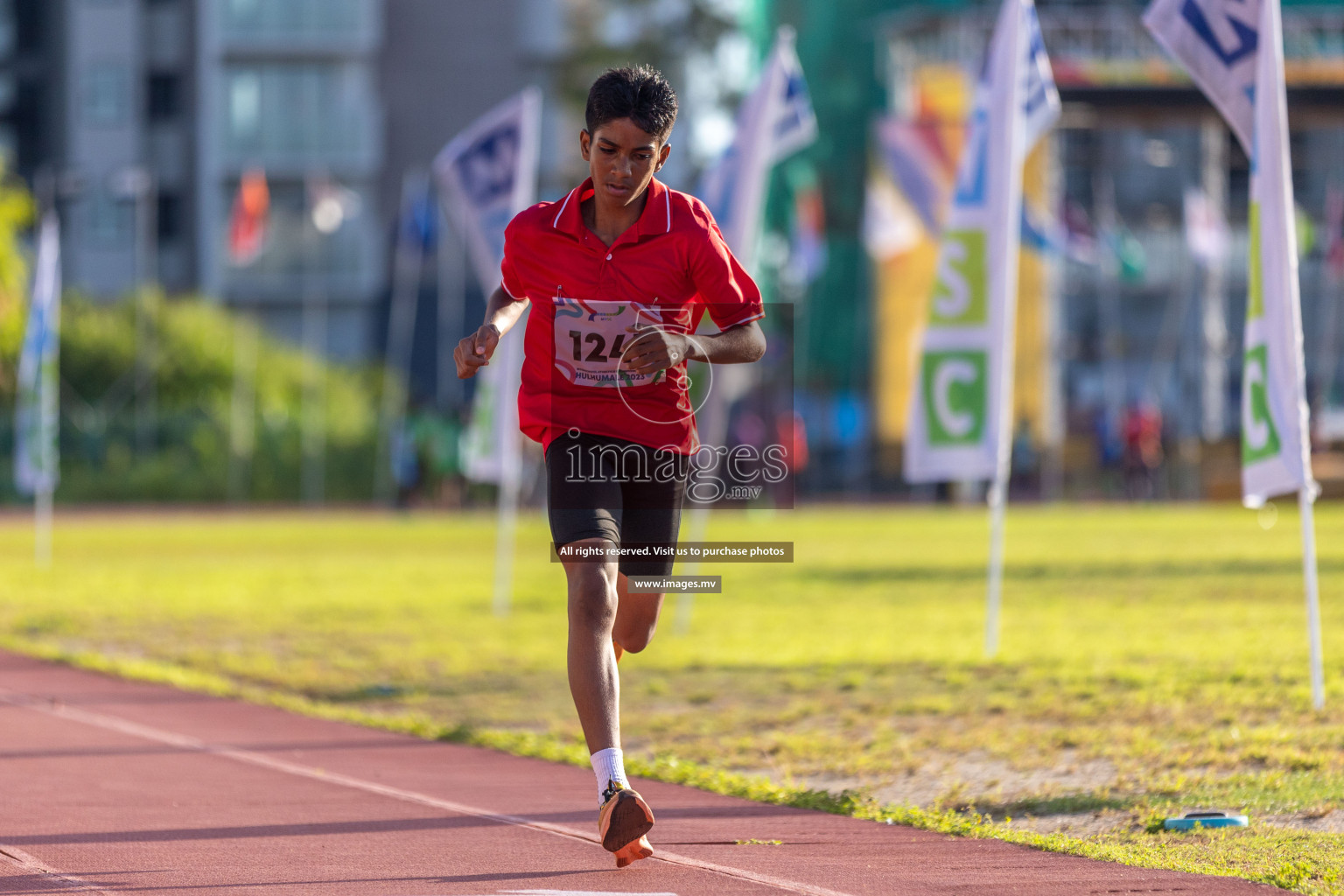 Day four of Inter School Athletics Championship 2023 was held at Hulhumale' Running Track at Hulhumale', Maldives on Wednesday, 17th May 2023. Photos: Nausham Waheed / images.mv