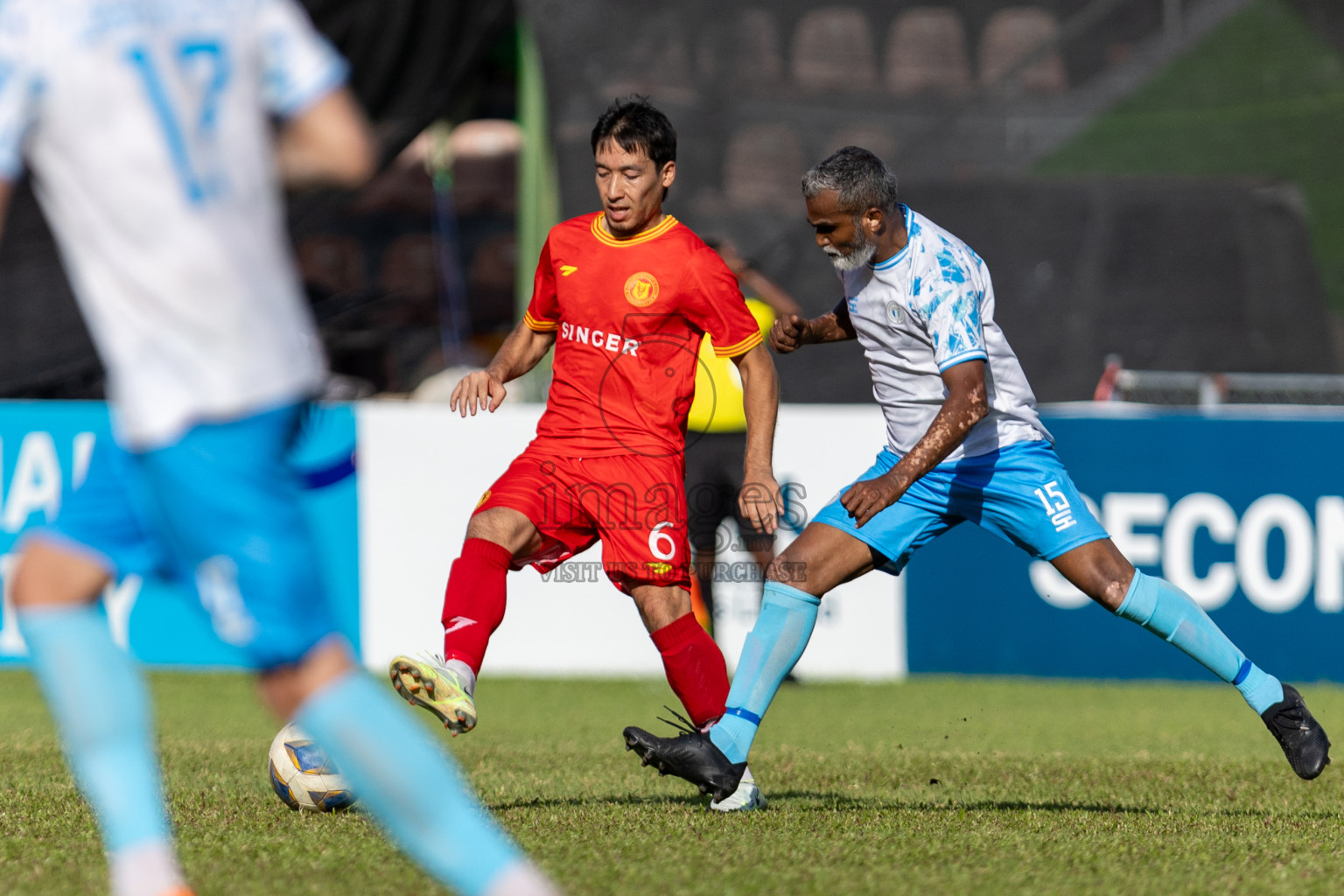 Victory Sports Club vs Lagoons Sports Club in Second Division 2023 in Male' Maldives on Wednesday, 22nd January 2023. Photos: Nausham Waheed / images.mv