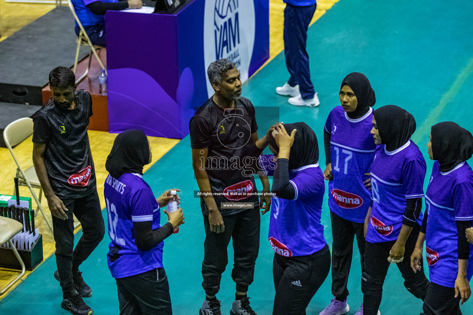 Volleyball Association Cup 2022-Women's Division-Match Day 6 was held in Male', Maldives on 28th May 2022 at Social Center Indoor Hall Photos By: Nausham Waheed /images.mv