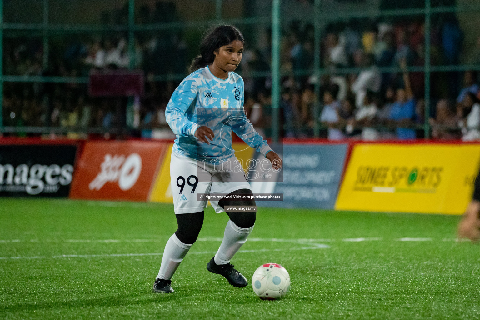 MPL vs Club MYS in Eighteen Thirty Women's Futsal Fiesta 2022 was held in Hulhumale', Maldives on Monday, 21st October 2022. Photos: Hassan Simah / images.mv