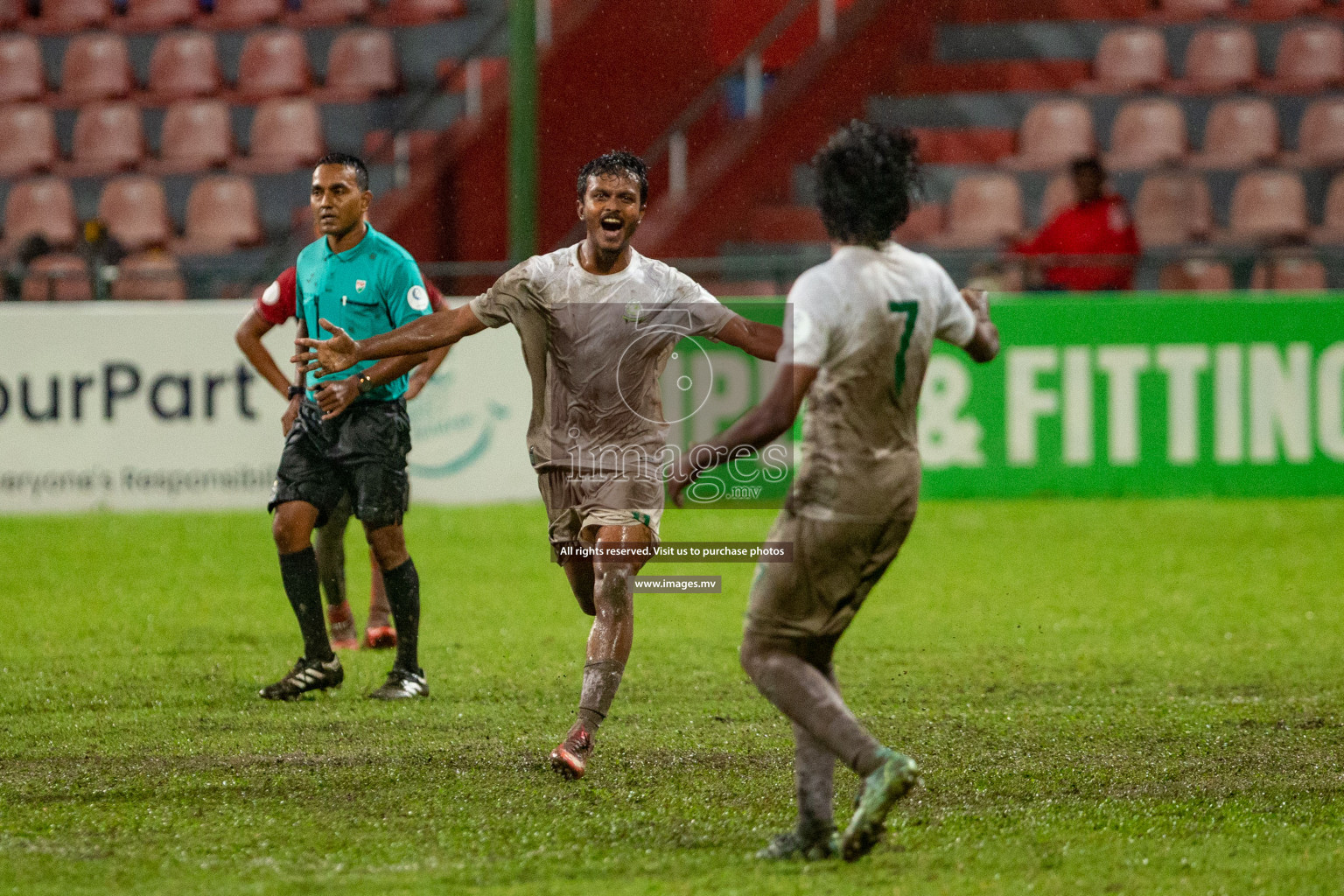 TC vs Club Green Streets in Ooredoo Dhivehi Premier League 2021/22 on 31st July 2022, held in National Football Stadium, Male', Maldives Photos: Ismail Thoriq/ Images