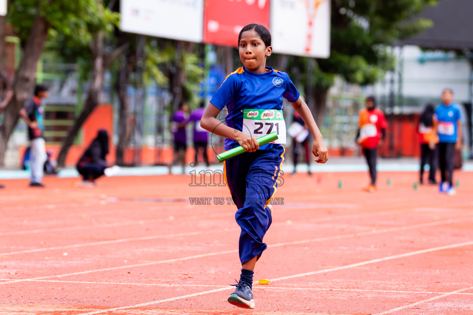 Day 6 of Inter-school Athletics Championship 2025 held in Ekuveni Synthetic Track, Male', Maldives on Sunday, 12th October 2025. Photos by: Nausham Waheed / Images.mv