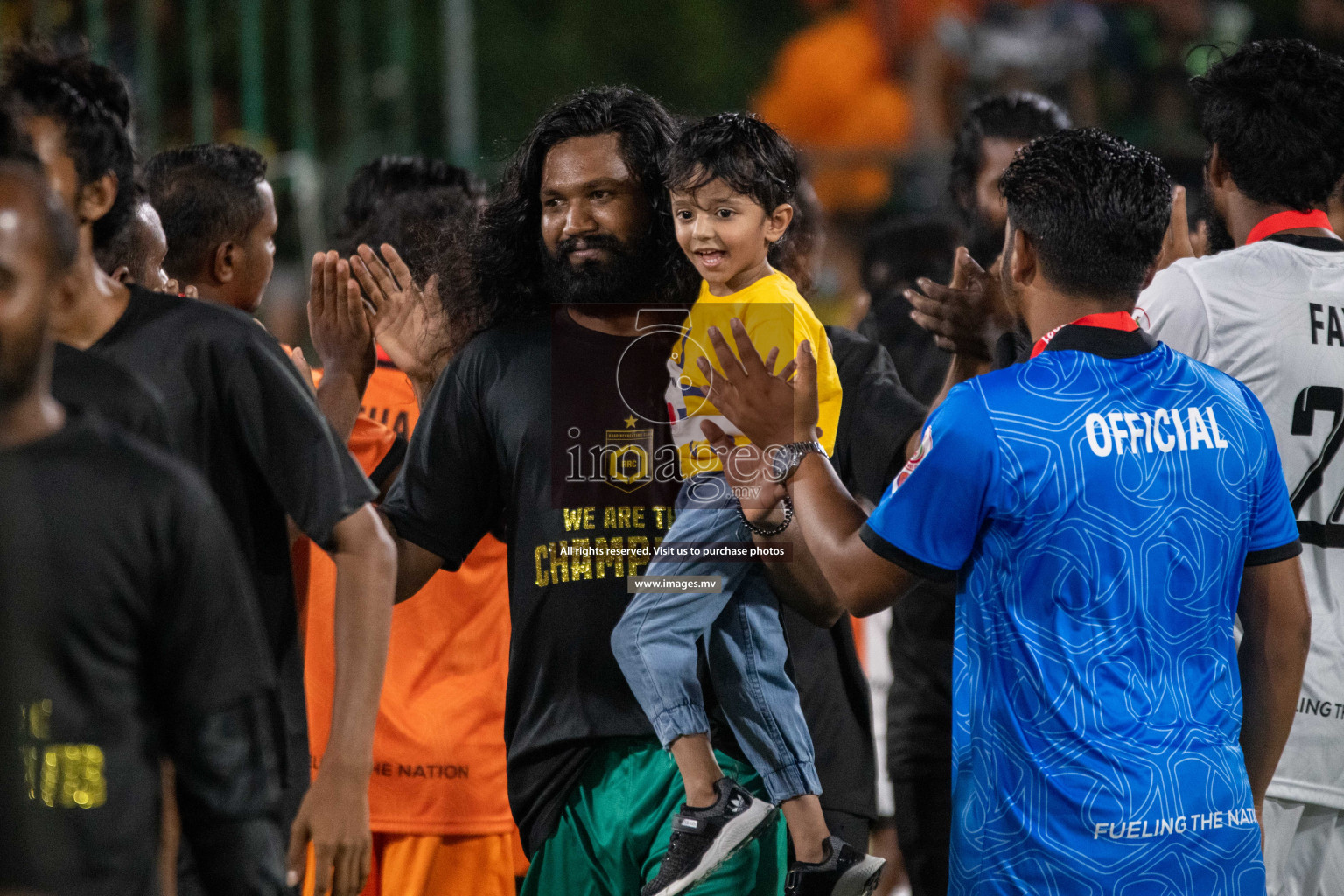 RRC Vs FSM in the Semi Finals of Club Maldives 2021 held in Hulhumale, Maldives on 19 December 2021. Photos: Shuu Abdul Sattar / images.mv