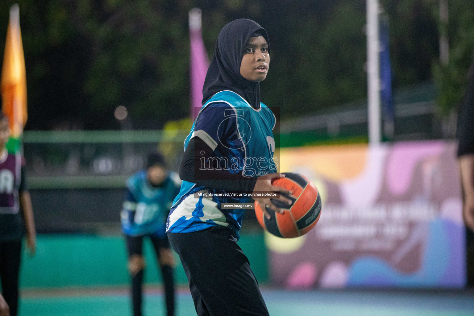 Day 3 of 20th Milo National Netball Tournament 2023, held in Synthetic Netball Court, Male', Maldives on 1st June 2023 Photos: Nausham Waheed/ Images.mv