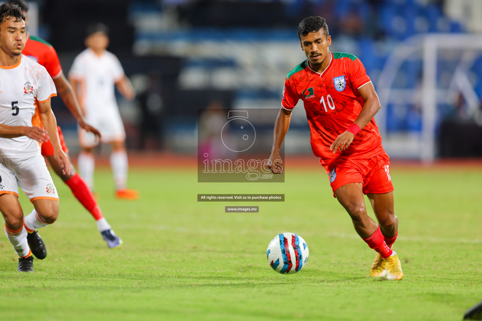 Bhutan vs Bangladesh in SAFF Championship 2023 held in Sree Kanteerava Stadium, Bengaluru, India, on Wednesday, 28th June 2023. Photos: Nausham Waheed, Hassan Simah / images.mv