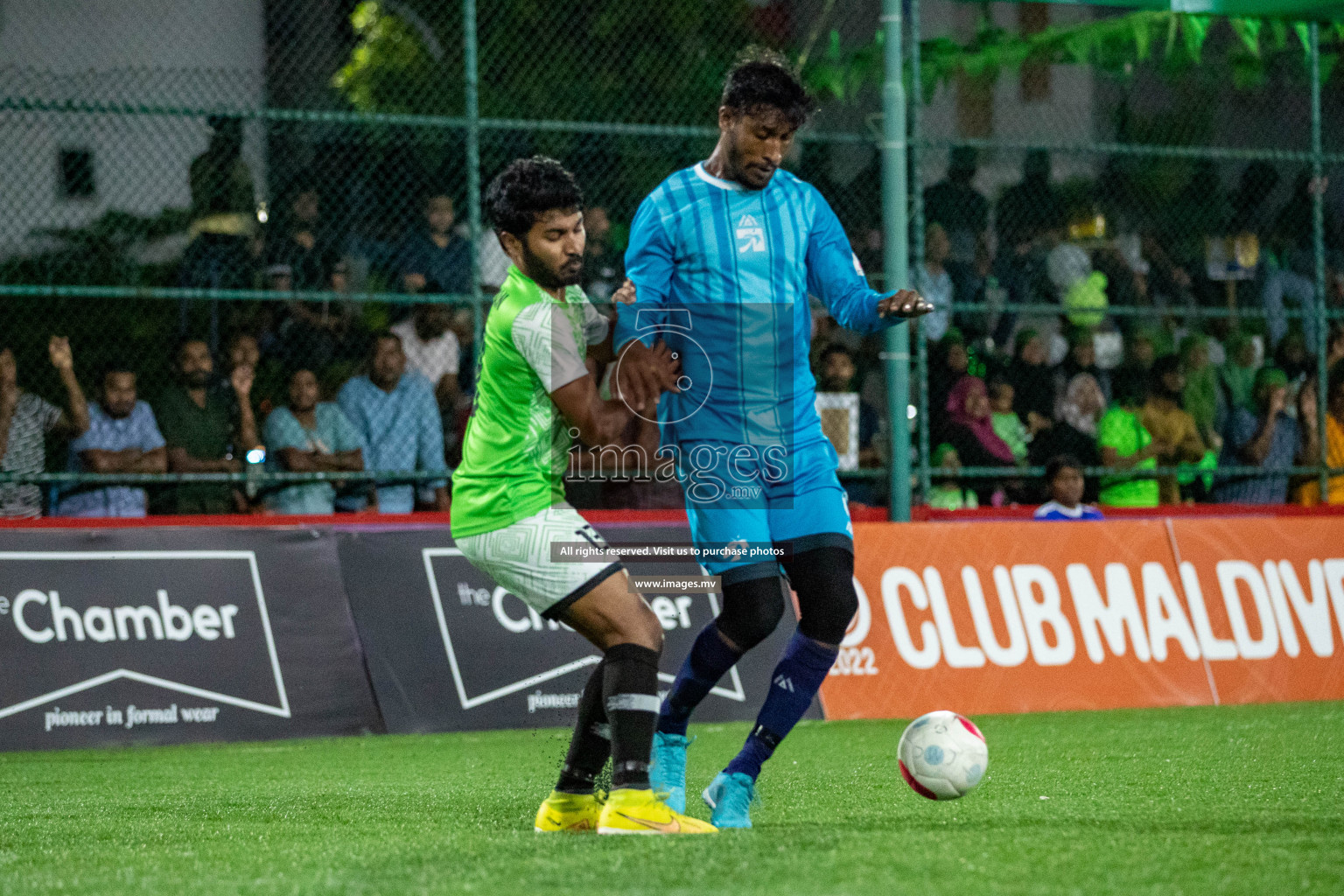 MACL vs Team DJA in Club Maldives Cup 2022 was held in Hulhumale', Maldives on Tuesday, 18th October 2022. Photos: Hassan Simah/ images.mv