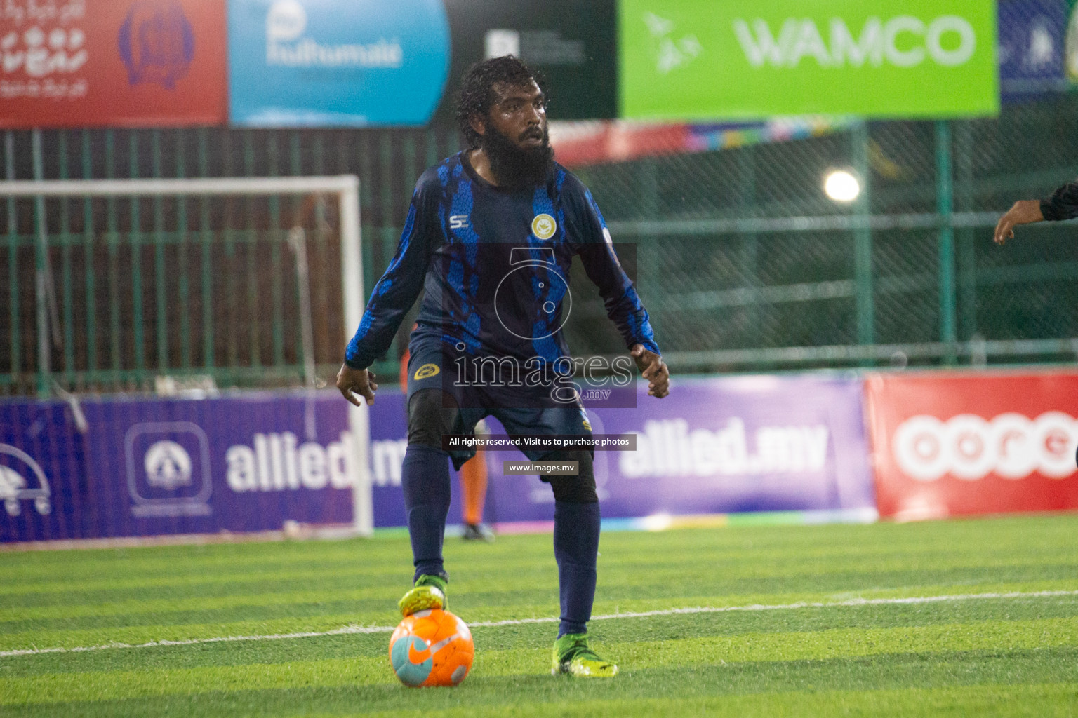 Team MPL vs Team RRC in the Quarter Finals of Club Maldives 2021 held at Hulhumale'; on 13th December 2021 Photos: Nasam/ images.mv