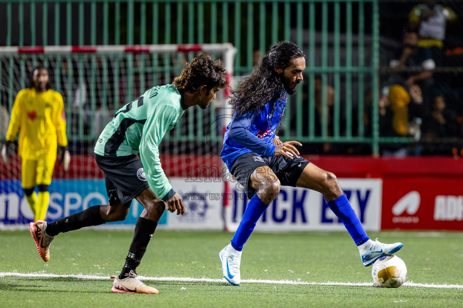 AA Rasdhoo vs AA Bodufolhudhoo in Day 11 of Golden Futsal Challenge 2025 was held on Wednesday, 15th January 2025, in Hulhumale', Maldives Photos: Nausham Waheed / images.mv