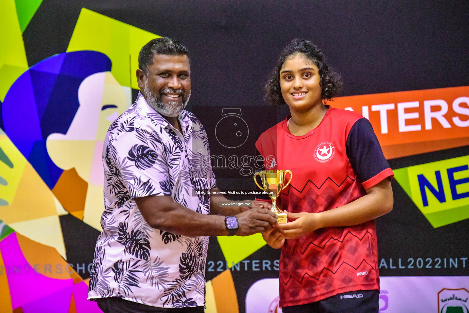 Final of 23rd Inter-School Netball Tournament was held in Male', Maldives on 4th November 2022. Photos: Nausham Waheed / images.mv