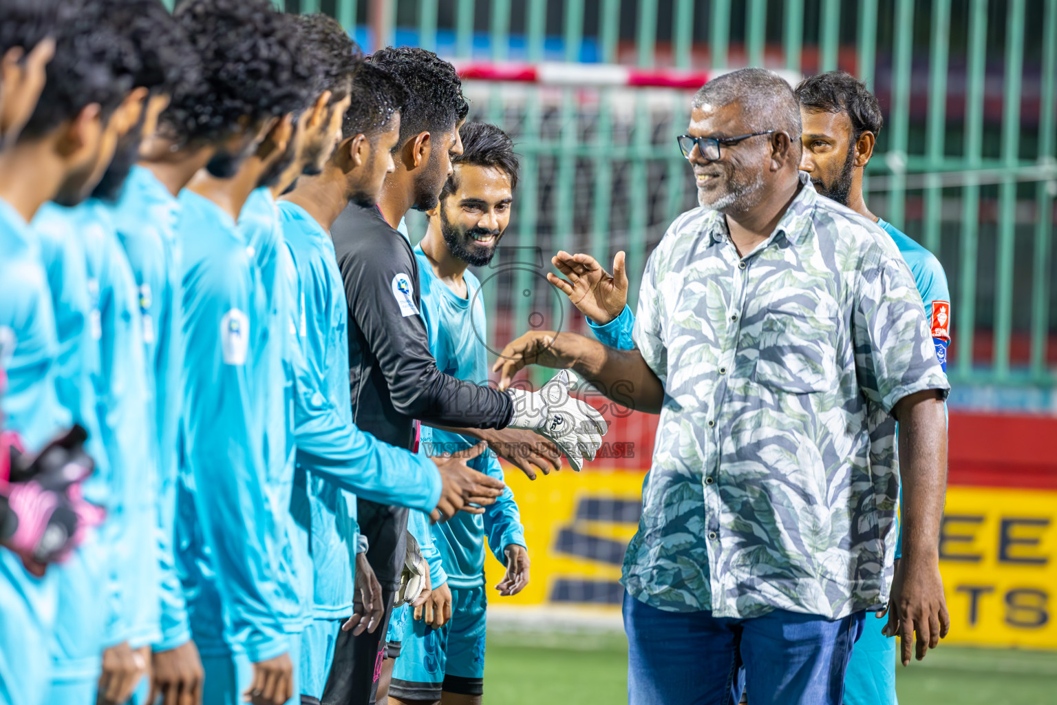 AA Mathiveri vs AA Thoddoo in Zone Round on Day 27 of Golden Futsal Challenge 2025 was held on Friday , 31st January 2025, in Hulhumale', Maldives. Photos: Ismail Thoriq / images.mv