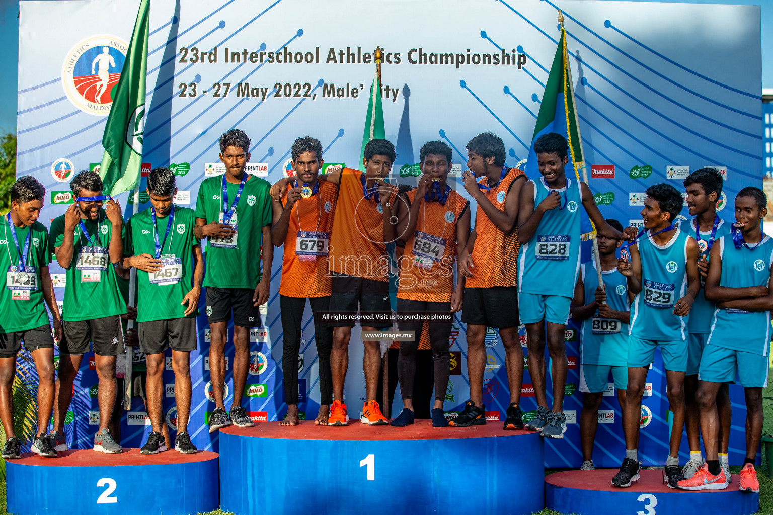 Day 5 of Inter-School Athletics Championship held in Male', Maldives on 27th May 2022. Photos by: Nausham Waheed / images.mv