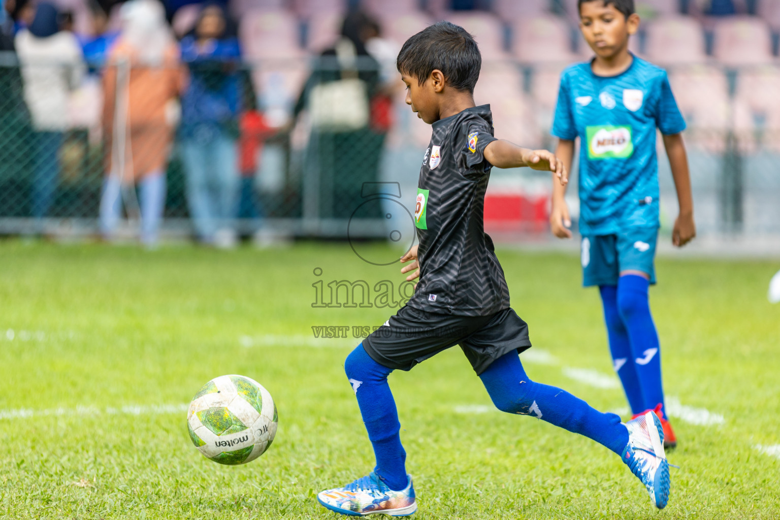 Day 2 of MILO Kids Football Fiesta was held at National Stadium in Male', Maldives on Saturday, 24th February 2024.