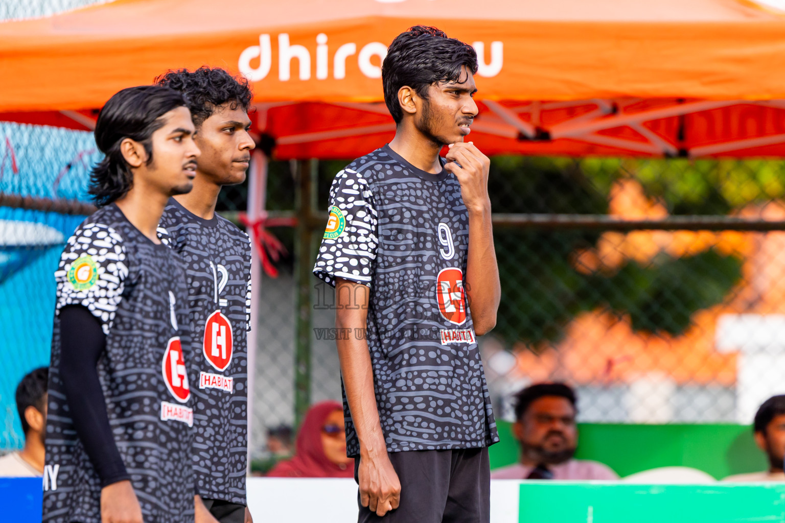 Sports Club Dhirun vs Goodies Sports Club in Milo National Junior Volleyball Championship 2025 Day 3 was held on Monday, 24th November 2025 at Ekuveni Turf Court Male', Maldives. Photos: Nausham Waheed / images.mv