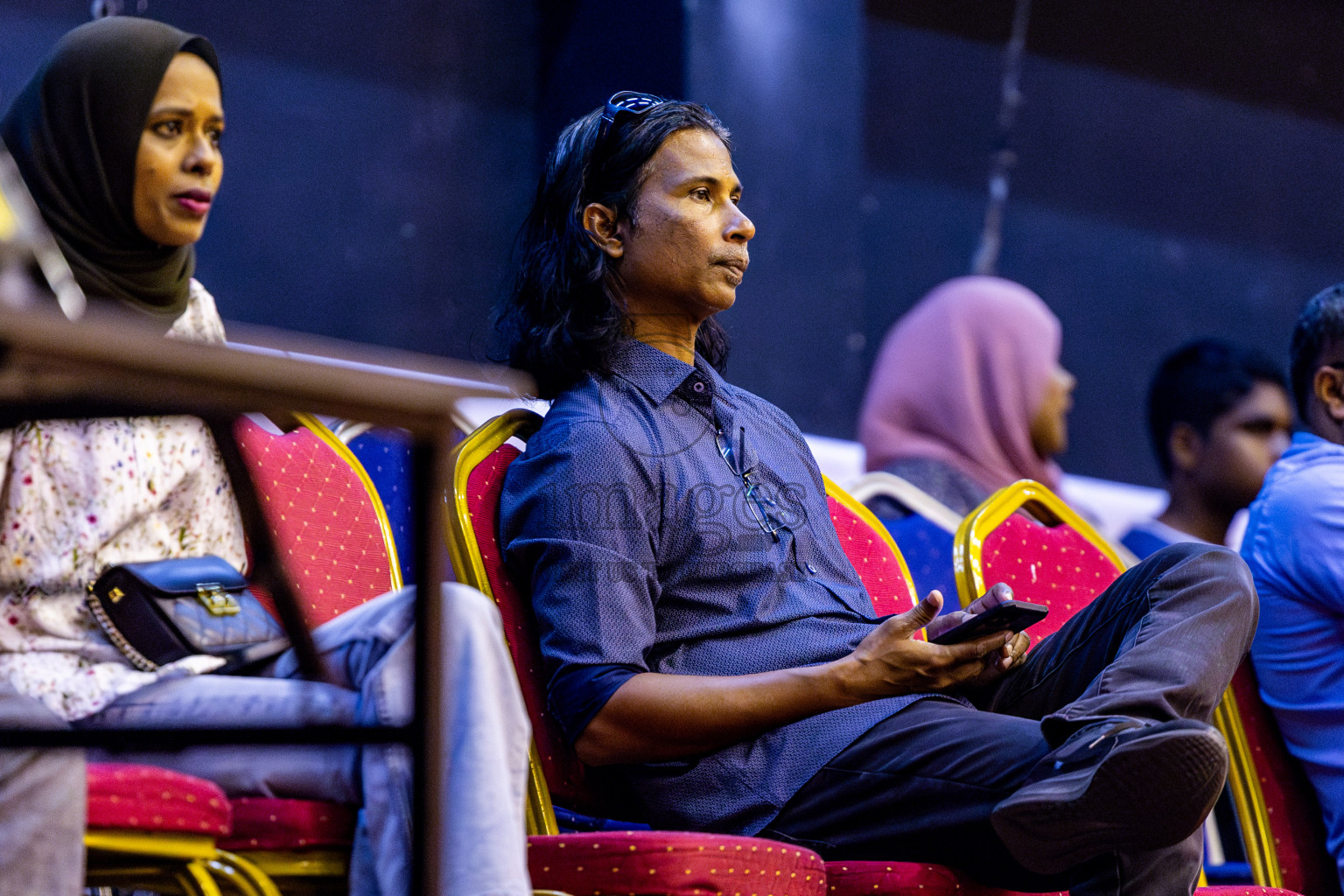 Finals of Interschool Volleyball Tournament 2024 was held in Social Center at Male', Maldives on Friday, 6th December 2024. Photos: Nausham Waheed / images.mv