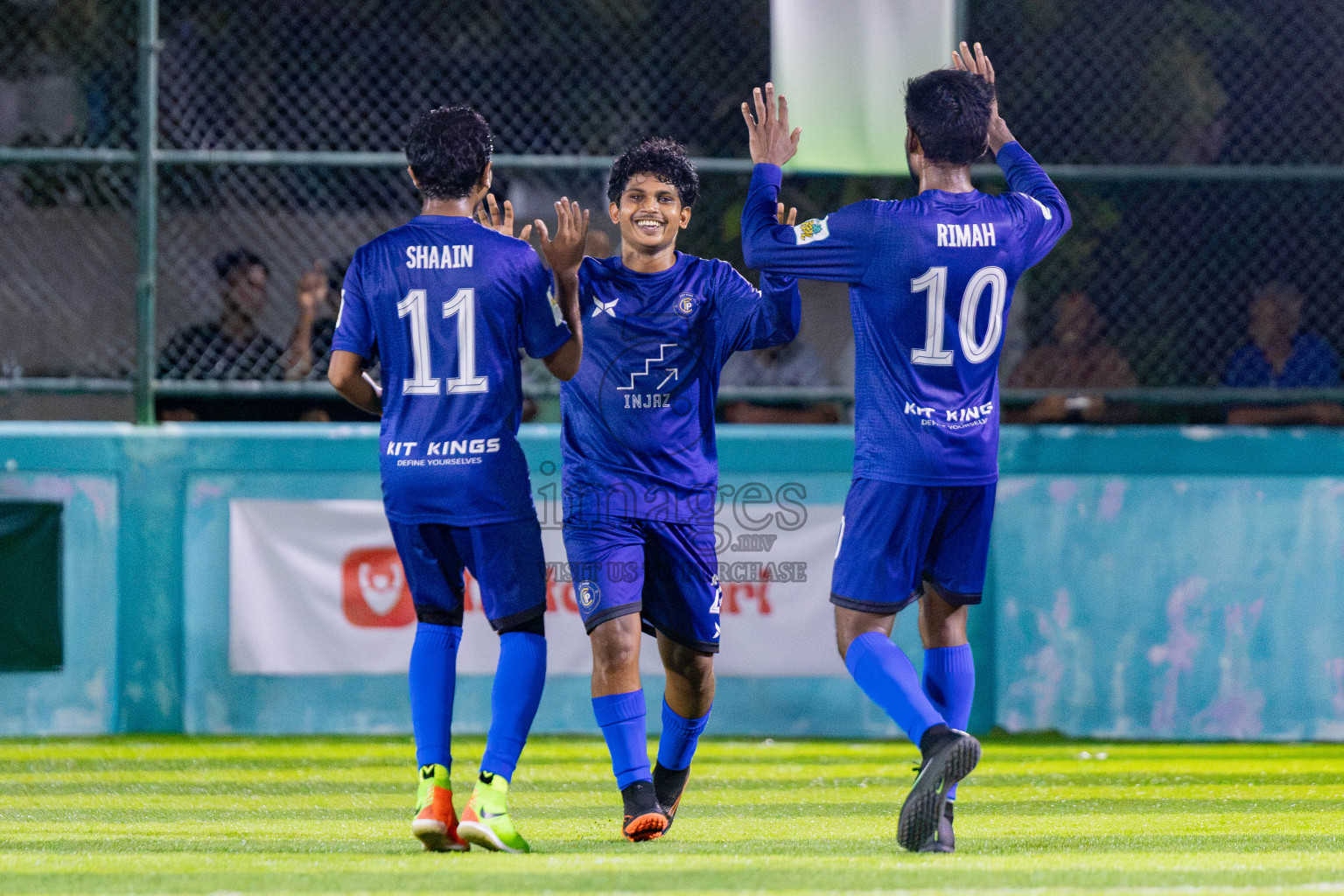 Day 3 of Laamehi Dhiggaru Ekuveri Futsal Challenge 2026 was held on Tuesday, 28th July 2026, at Dhiggaru Futsal Ground, Dhiggaru, Maldives Photos: Hussain Zain Ali / images.mv
