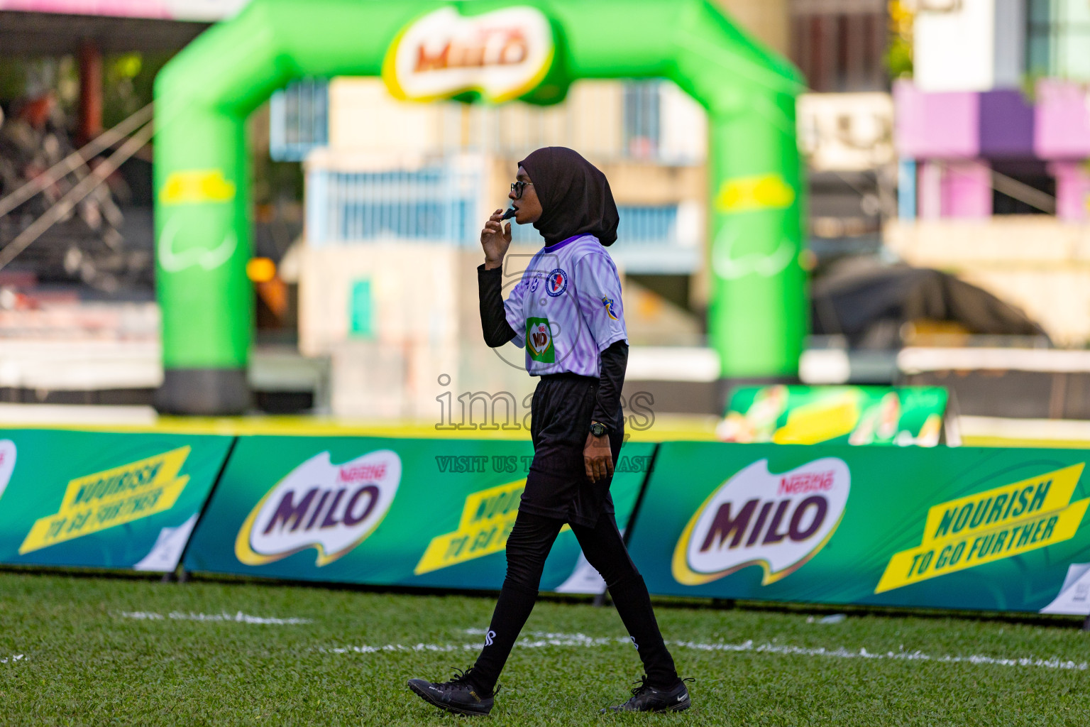 Day 2 of MILO Kids Football Fiesta was held at National Stadium in Male', Maldives on Saturday, 24th February 2024.