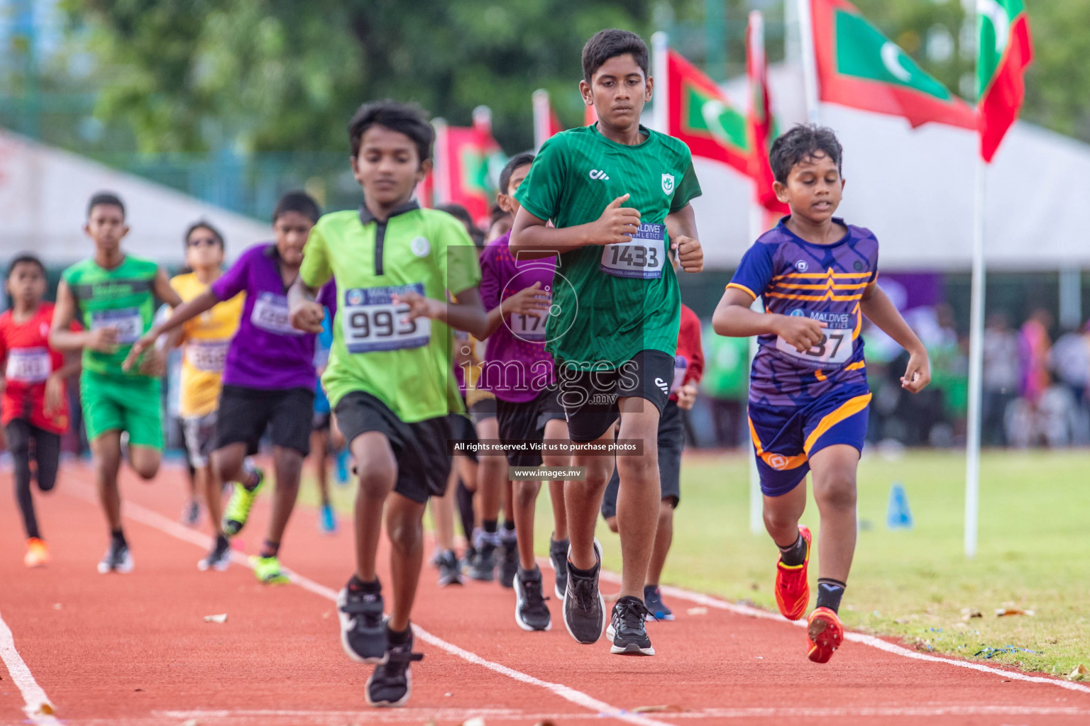 Day 1 of Inter-School Athletics Championship held in Male', Maldives on 22nd May 2022. Photos by: Nausham Waheed / images.mv