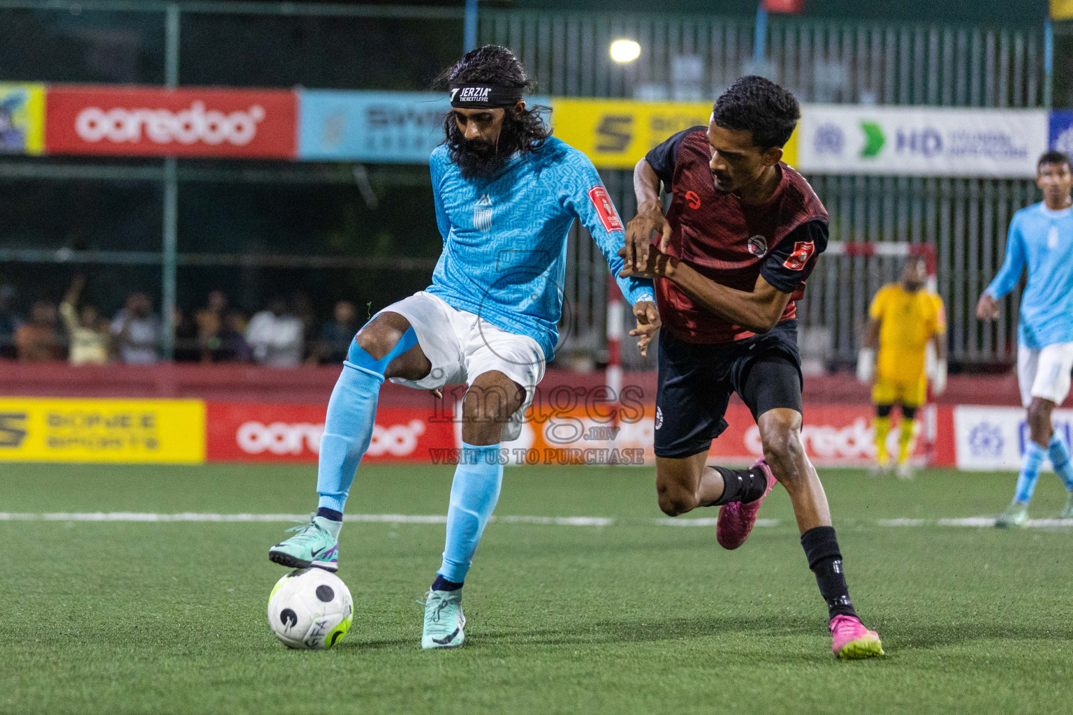 Th Buruni vs Th Omadhoo in Day 15 of Golden Futsal Challenge 2024 was held on Monday, 29th January 2024, in Hulhumale', Maldives Photos: Nausham Waheed / images.mv