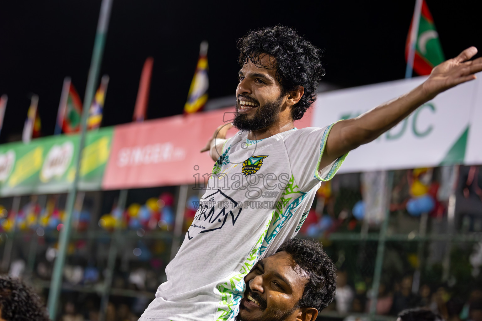 WAMCO vs STELCO in Semi Finals of Club Maldives Cup 2024 held in Rehendi Futsal Ground, Hulhumale', Maldives on Monday, 14th October 2024. Photos: Ismail Thoriq / images.mv