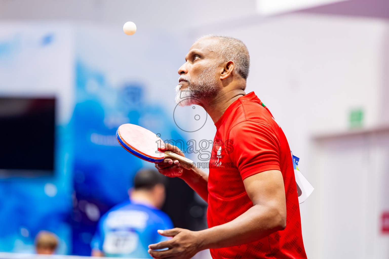 Day 1 of 1st Thoddoo Masters Table Tennis Tournament was held on Thursday, 21st August 2025 in AA Thoddoo, Maldives. Photos: Nausham Waheed / images.mv