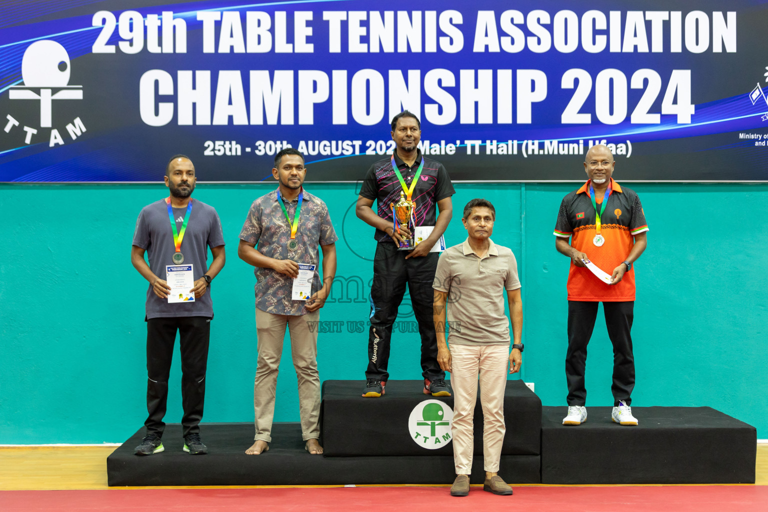 29th Table Tennis Association Championship 2024, 30th August 2024 at Male'TT Hall,Photos by Shuu Abdul Sattar