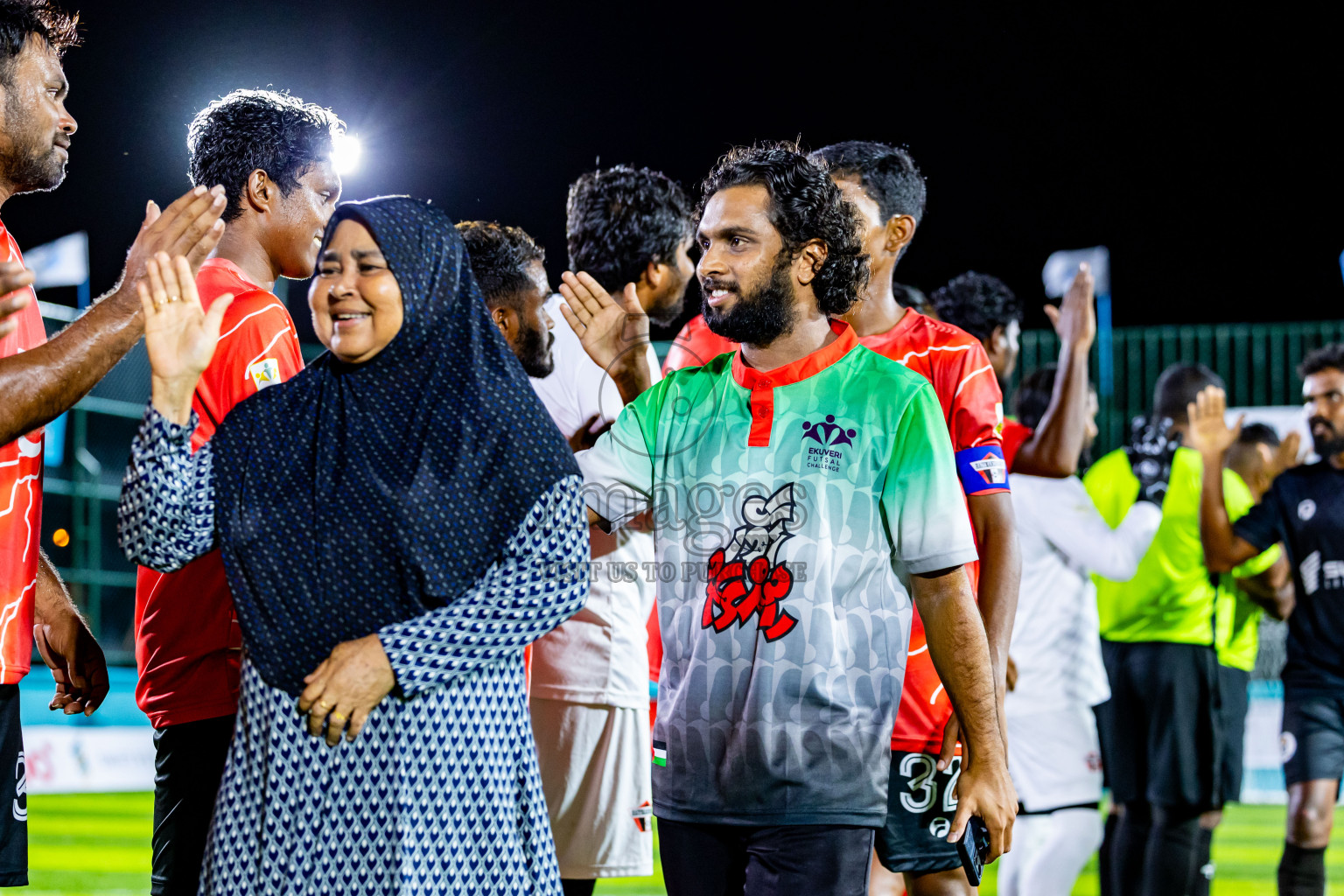 Much Black vs Raiymandhoo FC in Day 3 of Laamehi Dhiggaru Ekuveri Futsal Challenge 2024 was held on Sunday, 28th July 2024, at Dhiggaru Futsal Ground, Dhiggaru, Maldives Photos: Nausham Waheed / images.mv