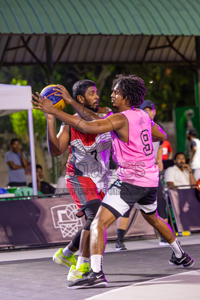 Day 6 of MILO Ramadan 3x3 Challenge 2024 was held in Ekuveni Outdoor Basketball Court at Male', Maldives on Sunday, 18th March 2024.
Photos: Ismail Thoriq / images.mv