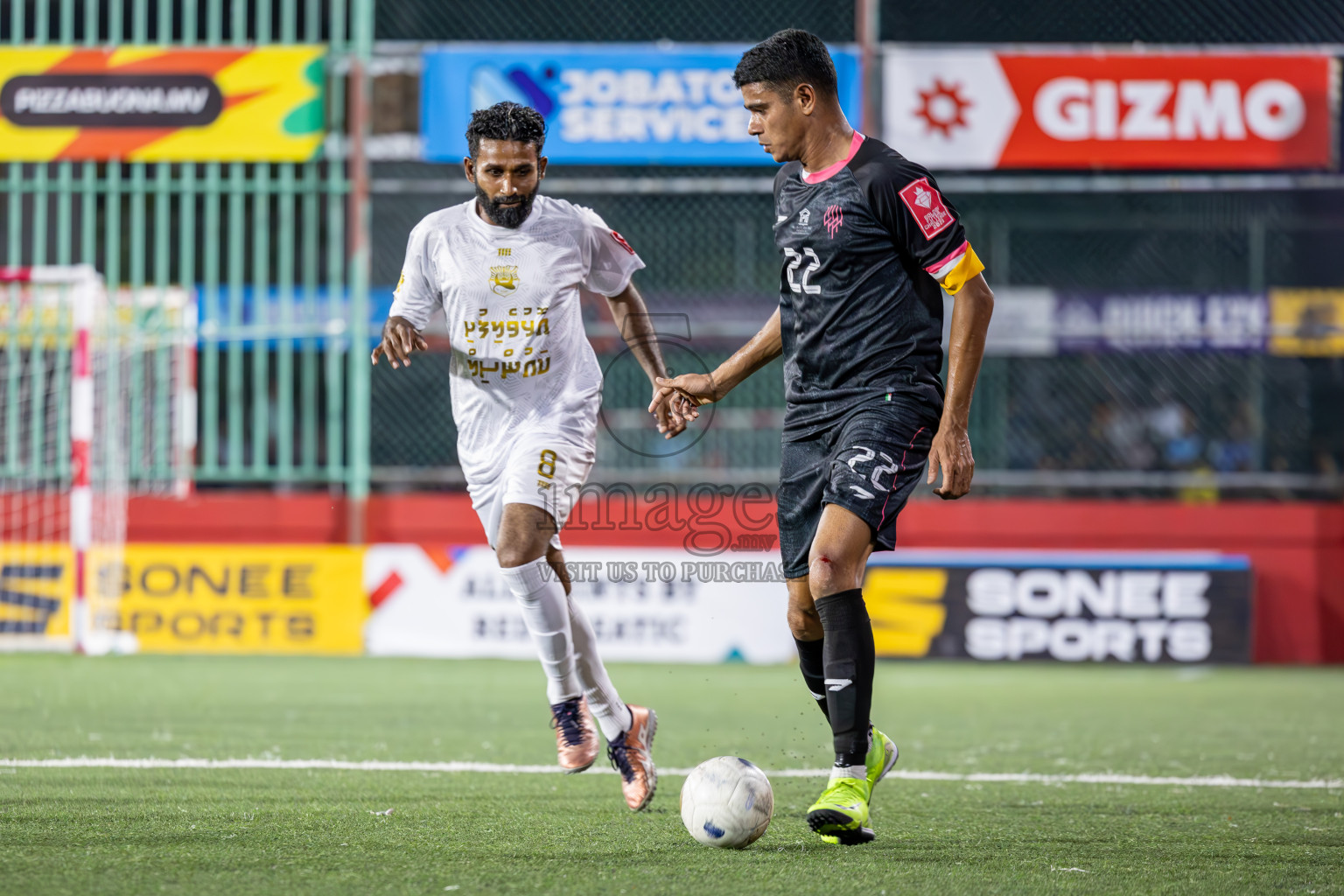 Lh Kurendhoo vs Lh Olhuvelifushi in Day 15 of Golden Futsal Challenge 2025 was held on Sunday, 19th January 2025, in Hulhumale', Maldives. Photos: Ismail Thoriq / images.mv