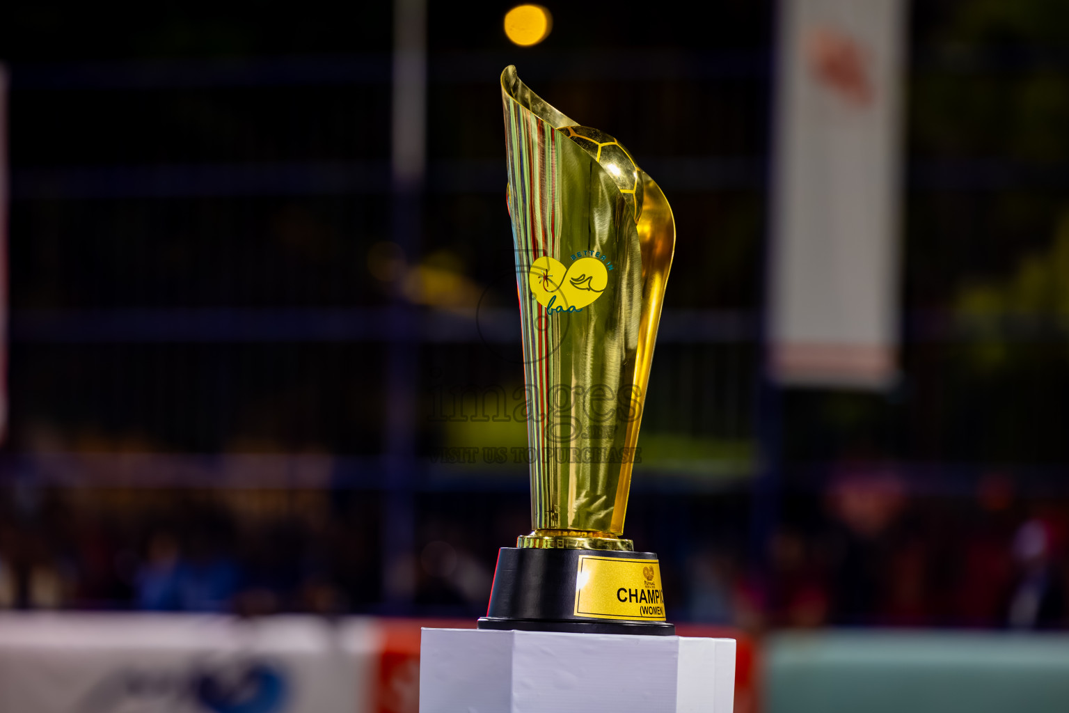 Goidhoo vs Dhonfan in the finals of Better in Baa Futsal Fiesta 2025 woman's division held in B. Eydhafushi, Maldives on Monday, 17th November 2025. Photos: Nausham Waheed / images.mv
