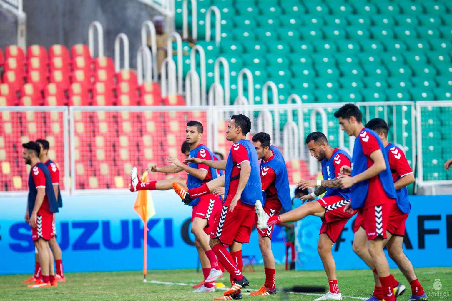 Afghanistan vs Maldives in SAFF Suzuki Cup in Thiruvananthapuram, India, Monday, December. 28, 2015.  (Images.mv Photo/ Mohamed Ahsan).