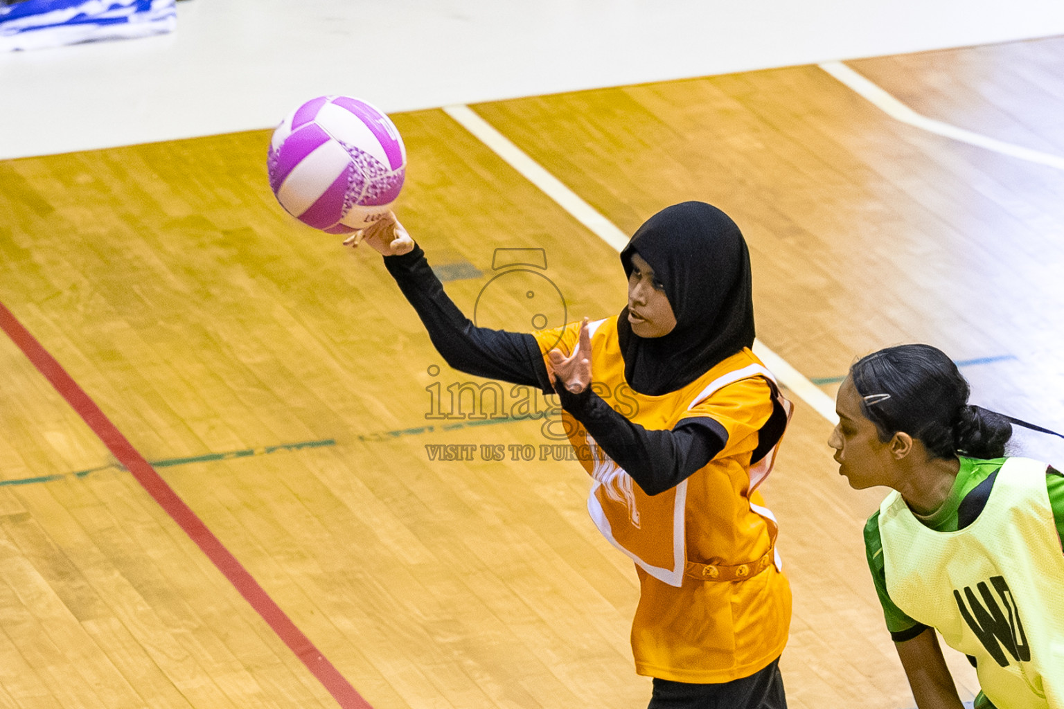 C. Green Streets vs Youth United SC A in Day 3 of 24th Milo Netball Association Championship held in Social Center at Male', Maldives on Wednesday, 3rd September 2025. Photos: Mohamed MahfoozMoosa / images.mv