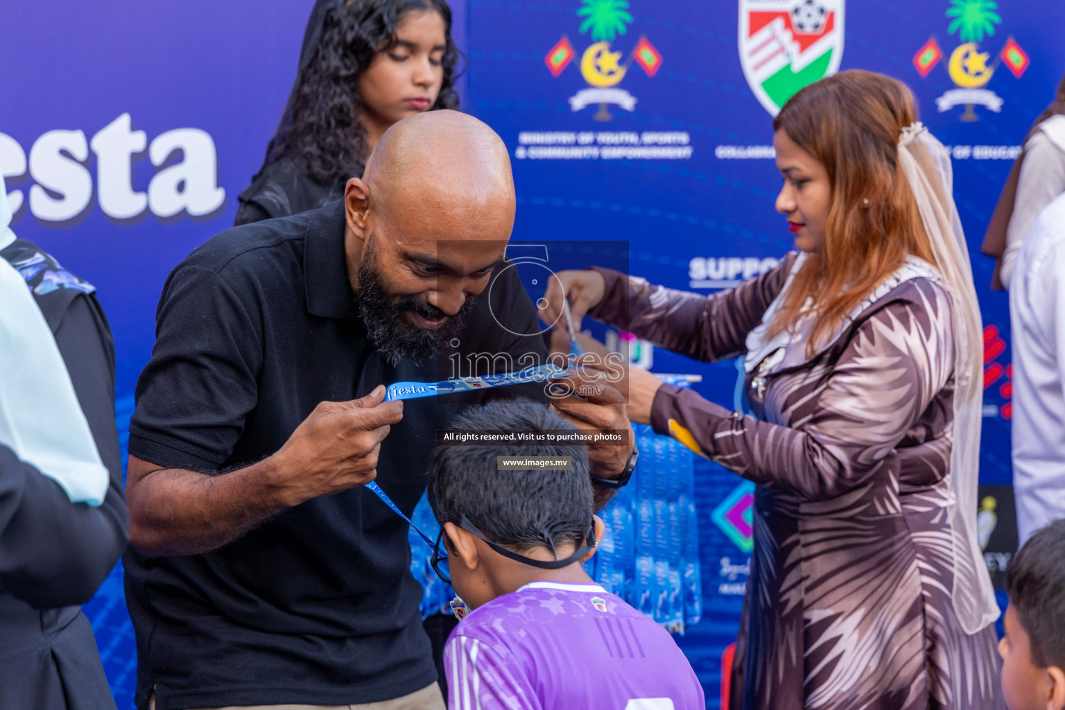 Day 4 of Nestle Kids Football Fiesta, held in Henveyru Football Stadium, Male', Maldives on Saturday, 14th October 2023
Photos: Ismail Thoriq / images.mv