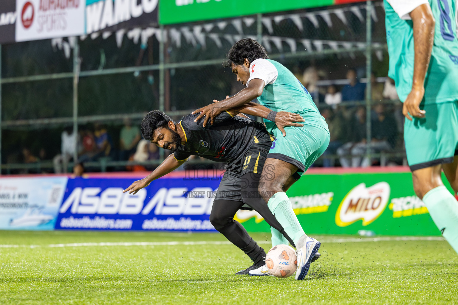 DSC vs CIM in Day 4 of Club Maldives Cup 2025 was held in Rehendi Futsal Ground, Hulhumale', Maldives on Thursday, 2nd October 2025. Photos: Mohamed Mahfooz Moosa / images.mv