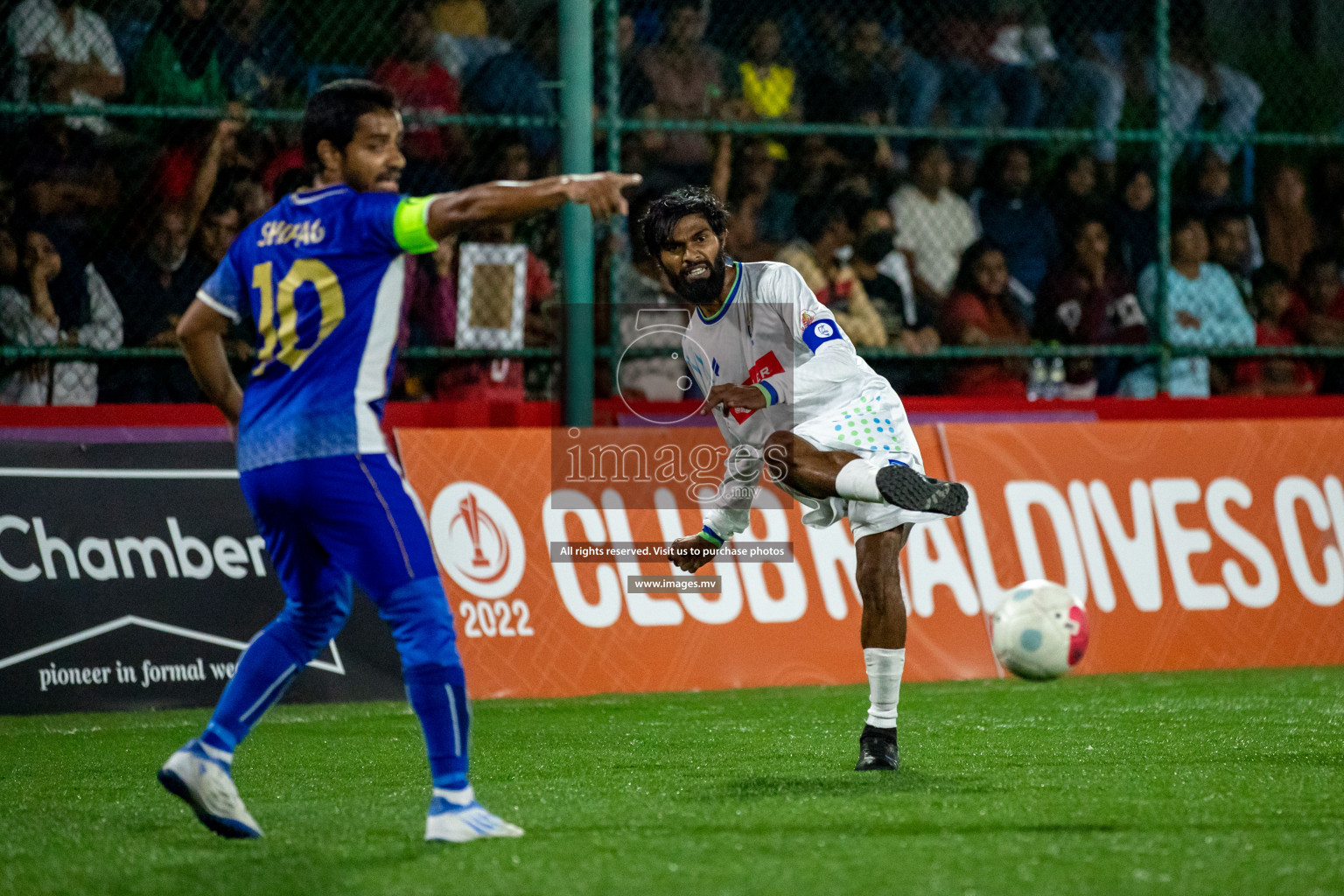 STO RC vs Muleeaage RC in Club Maldives Cup 2022 was held in Hulhumale', Maldives on Thursday, 20th October 2022. Photos: Hassan Simah / images.mv