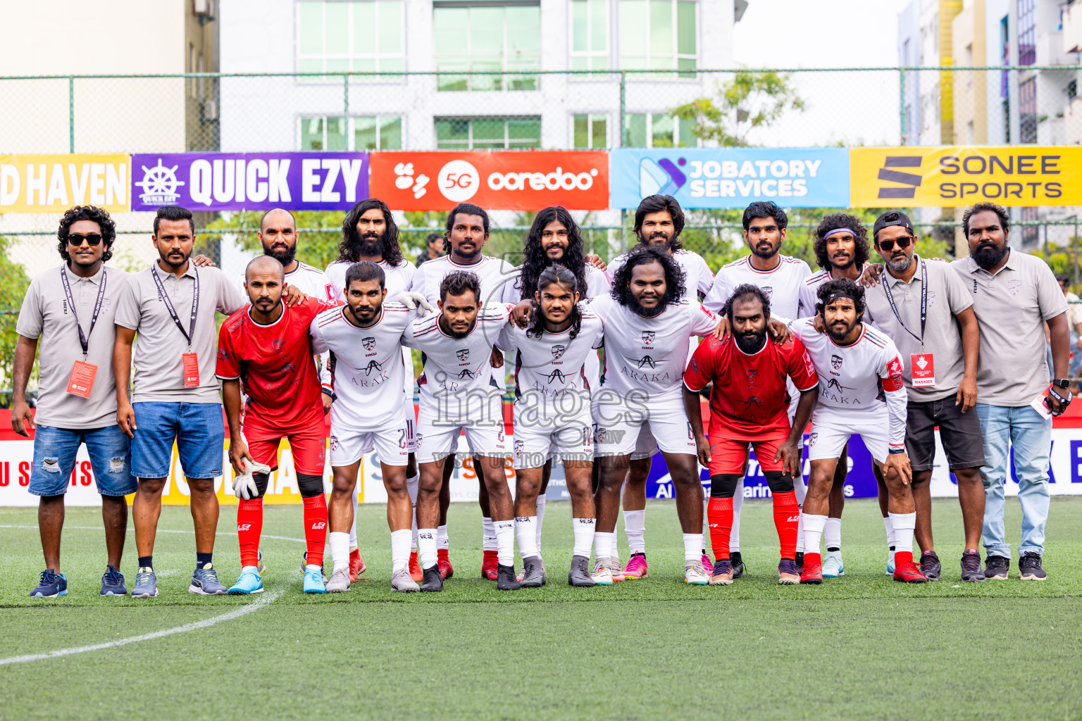 R Meedhoo VS R Inguraidhoo in Day 6 of Golden Futsal Challenge 2025 on Friday, 6th January 2025, in Hulhumale', Maldives Photos: Nausham Waheed / images.mv