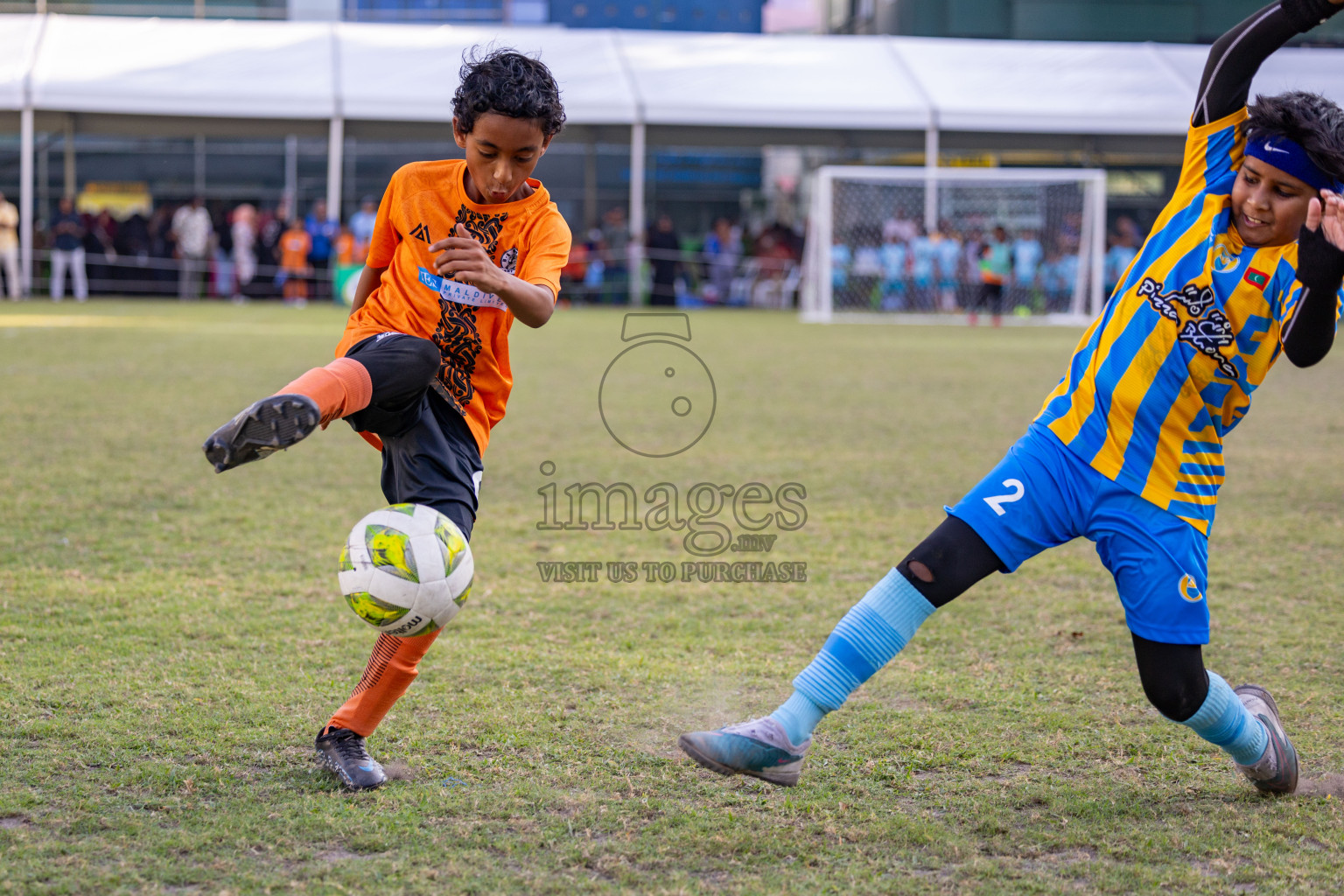 Day 2 of MILO Academy Championship 2025 was held on Friday, 14th February 2025 in Henveiru Stadium. 
Photos: Hassan Simah / Images.mv