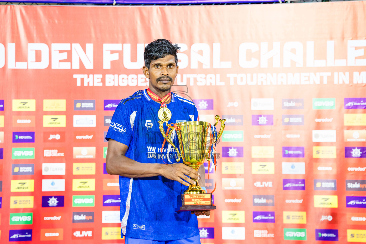 AA. Mathiveri VS AA. Thoddoo in Atoll Round Final on Day 20 of Golden Futsal Challenge 2025 was held on Thursday, 23rd January 2025, in Hulhumale', Maldives. Photos: Abdulla Abeed / images.mv