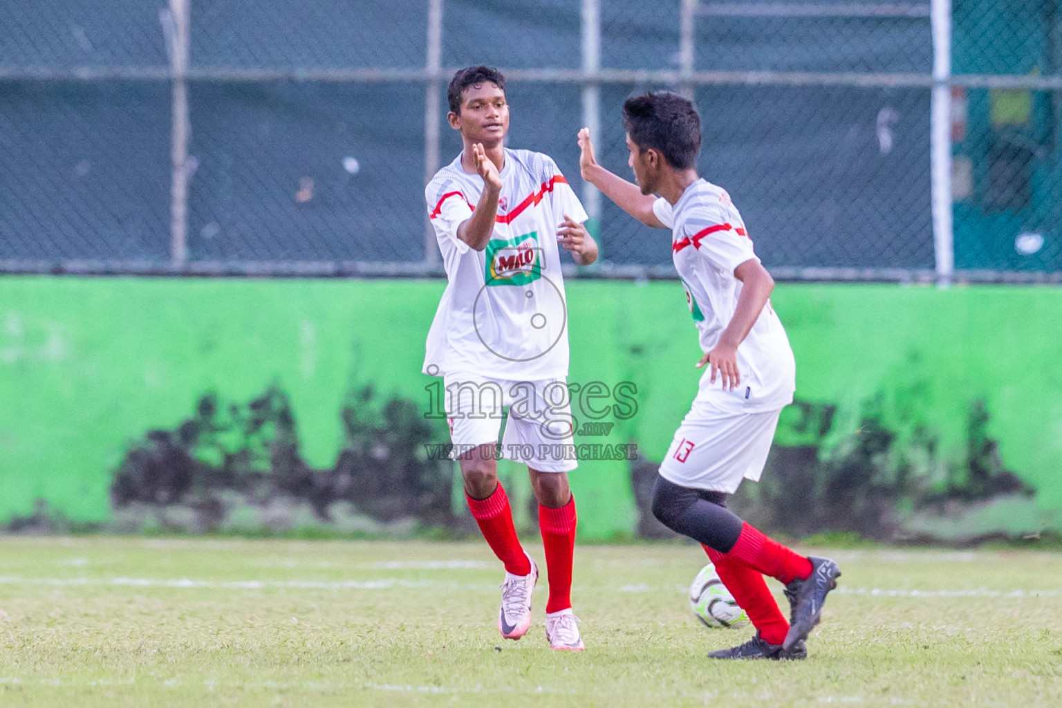 Dhivehi Youth League 2024 - Day 1. Matches held at Henveiru Stadium on 21st November 2024 , Thursday. Photos: Shuu Abdul Sattar/ Images.mv