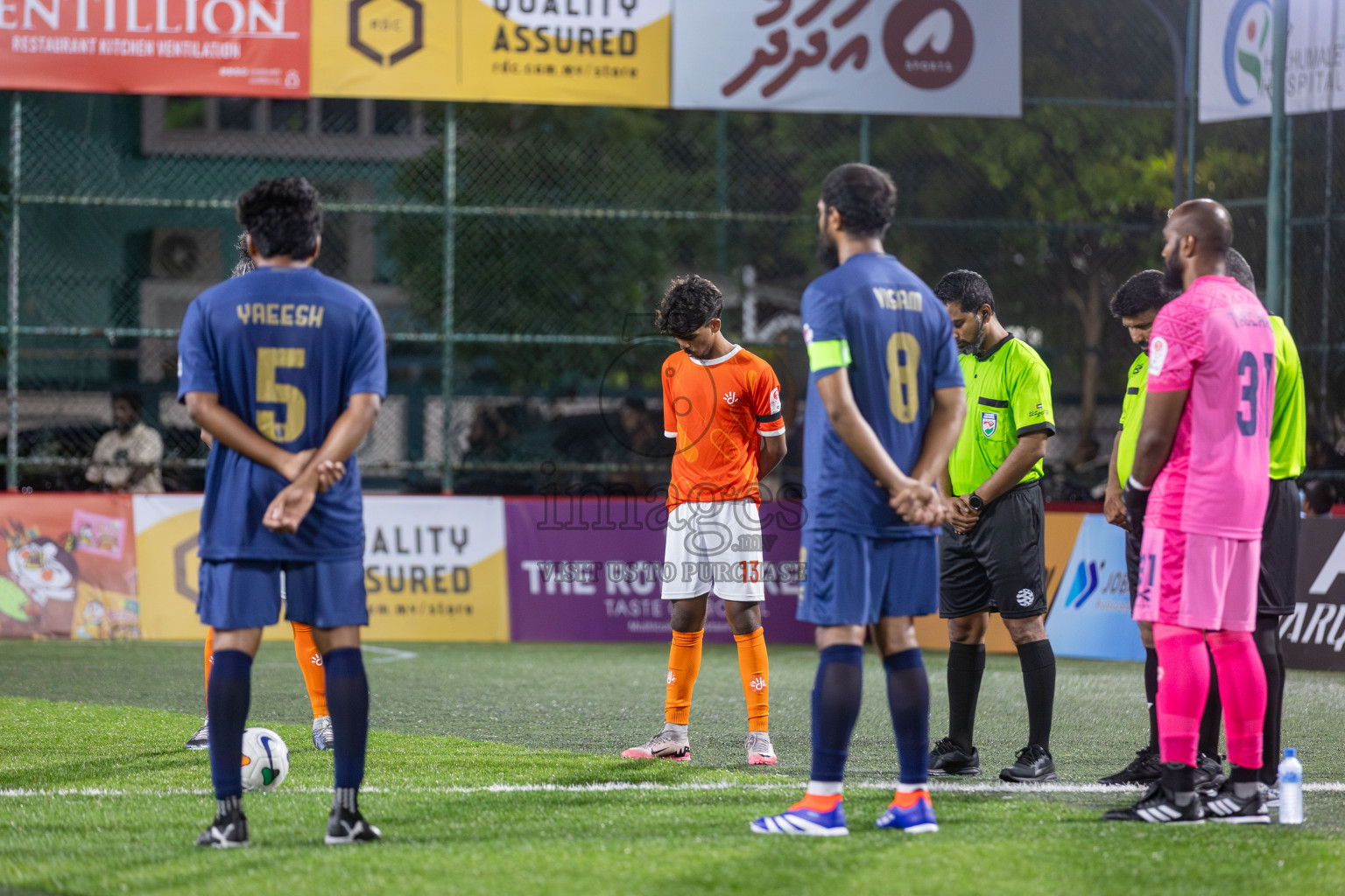 Club Immigration vs Dhiraagu
 in Club Maldives Cup 2024 held in Rehendi Futsal Ground, Hulhumale', Maldives on Tuesday, 24th September 2024. 
Photos: Hassan Simah / images.mv