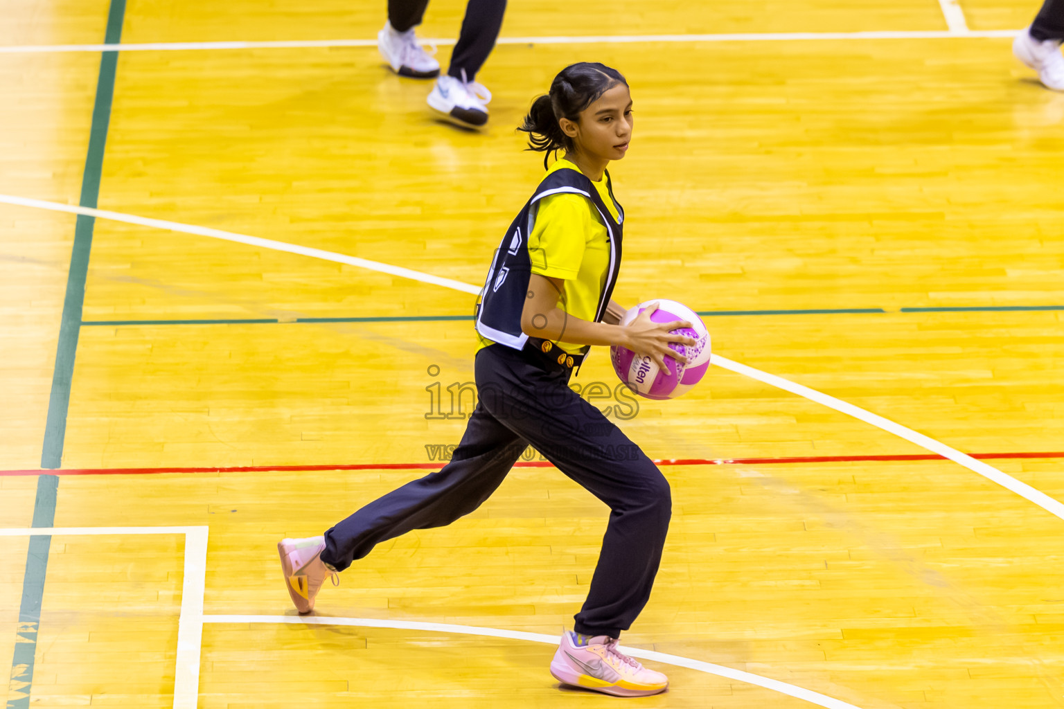 KYRC vs N Sports A in Day 5 of 24th Milo Netball Association Championship held in Social Center at Male', Maldives on Friday, 5th September 2025. Photos: Nausham Waheed / images.mv