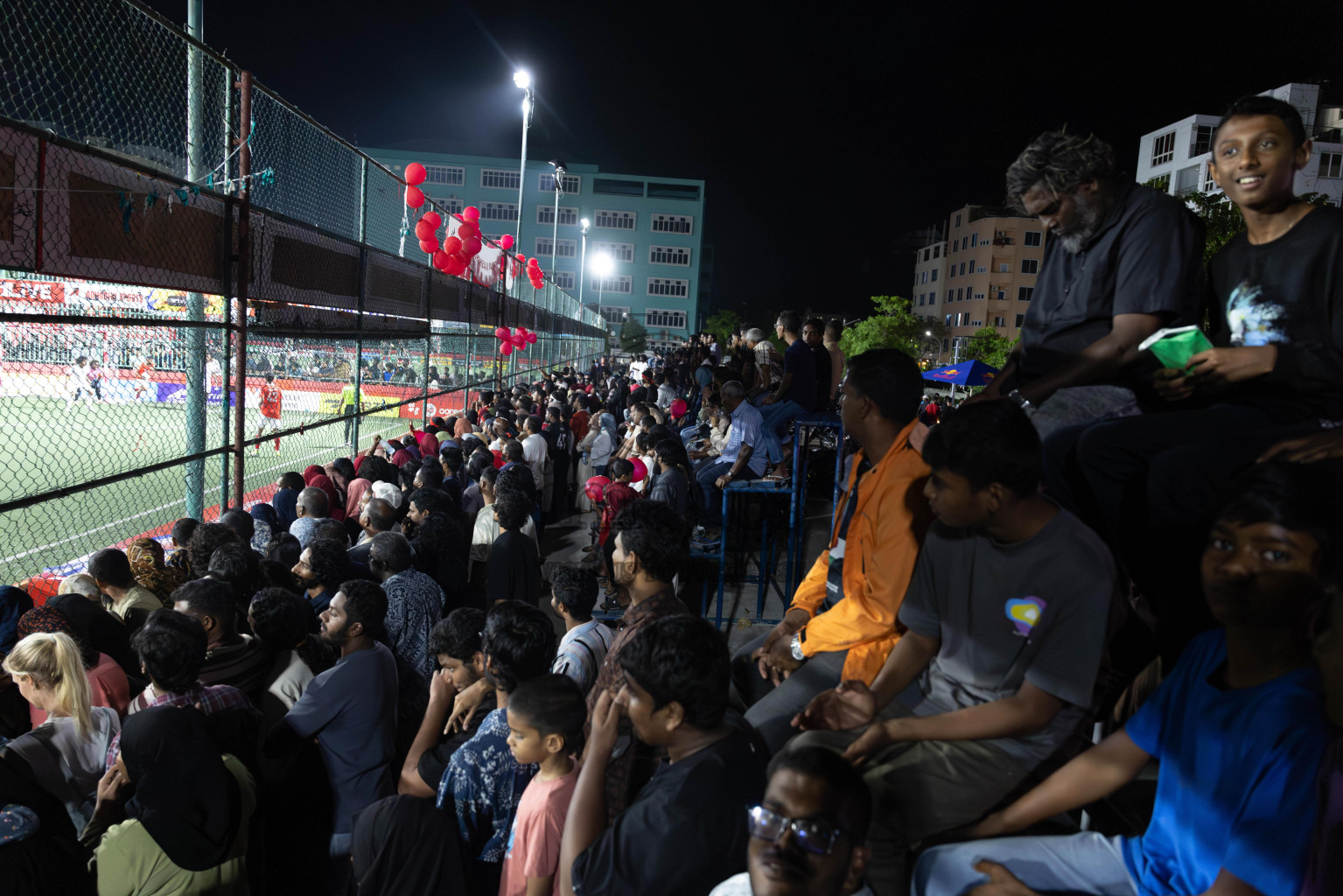 K Maafushi vs K Kaashidhoo in Kaafu Atoll Finals Day 27 of Golden Futsal Challenge 2025 was held on Friday , 31st January 2025, in Hulhumale', Maldives. Photos: Abdulla Abeed / images.mv