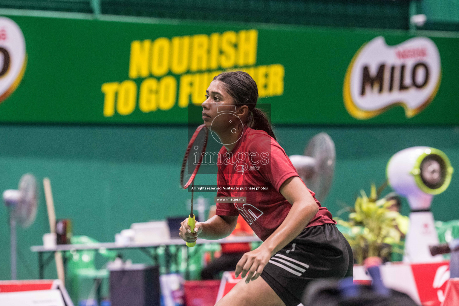 Day 2 of Badminton association mixed group championship 2021 held in Male', Maldives Photos by Nausham Waheed