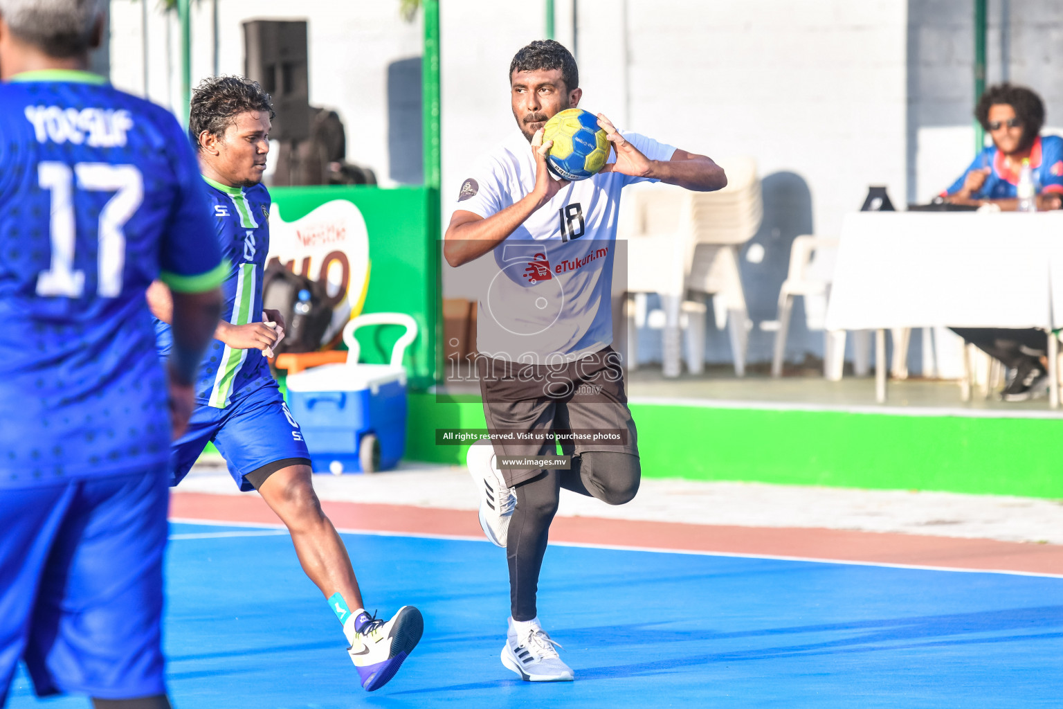 Day 7 of MILO 6th Inter Office Handball Tournament 2022 Photos by Nausham waheed