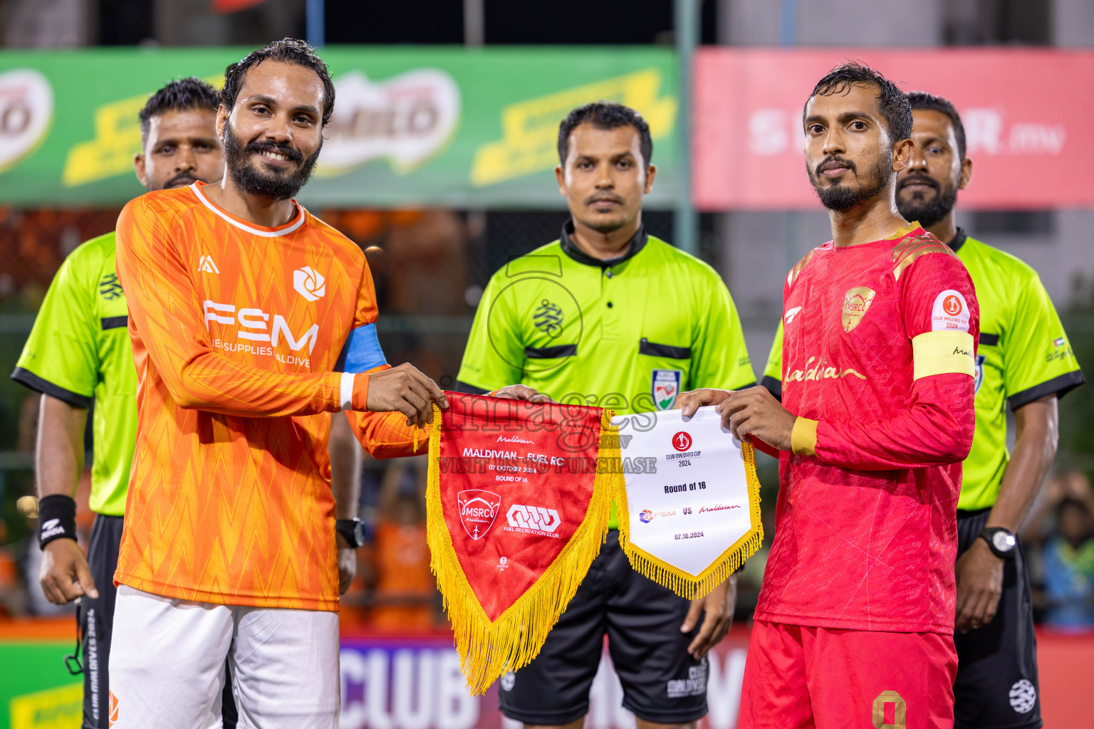 FSM vs Maldivian in Round of 16 of Club Maldives Cup 2024 held in Rehendi Futsal Ground, Hulhumale', Maldives on Monday, 7th October 2024. Photos: Ismail Thoriq / images.mv